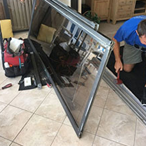 sliding glass door frame repair Rodeo
